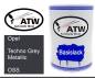 Preview: Opel, Techno Grey Metallic, OSS: 500ml Lackdose, von ATW Autoteile West.